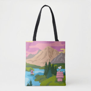 Bolso De Tela Maní Snoopy & Woodstock El Gran Exterior