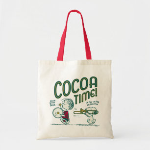 Bolso De Tela Maní   Tiempo de Snoopy & Linus Cocoa
