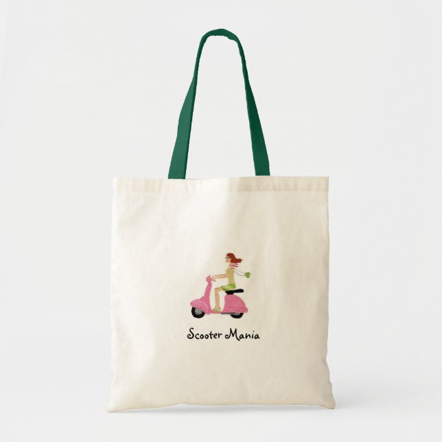 Bolso De Tela Manía de la vespa (Frente)