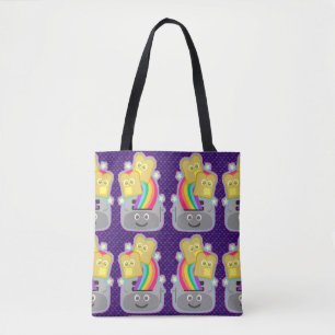 Bolso De Tela Manía de tostadas tan banal