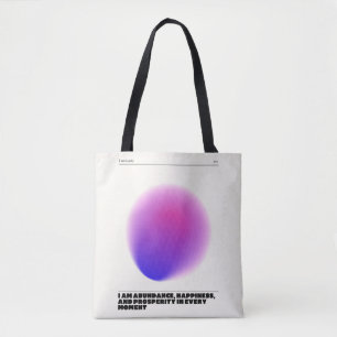 Bolso De Tela manifestación de afirmaciones diarias