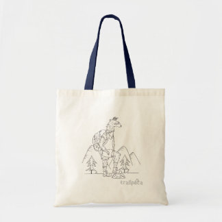 Bolso De Tela Manija azul ardiente del rastro de Trailpaca