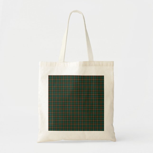 Bolso De Tela Manitoba tartan (Frente)