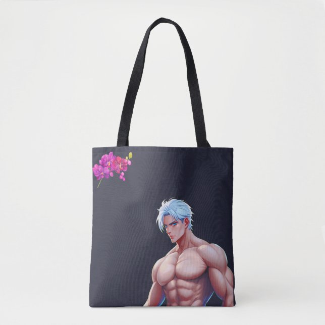 Bolso De Tela Manly en Anime Tote Bag (Anverso)