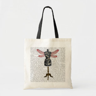 Bolso De Tela Mannequina de la libélula
