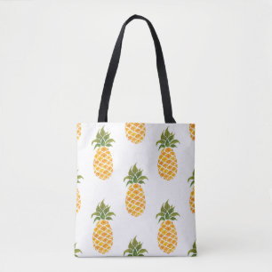 Bolso De Tela Mano acuarela pintada con frutos exóticos marinero