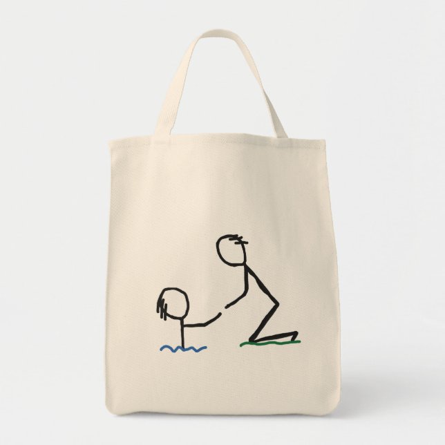 Bolso De Tela Mano auxiliar (Frente)