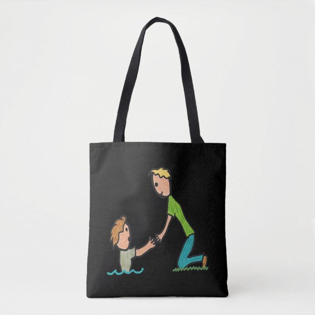 Bolso De Tela Mano auxiliar (Anverso)