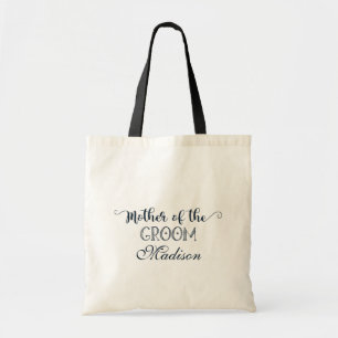 Bolso De Tela Mano azul de la marina, madre de la novia descubie