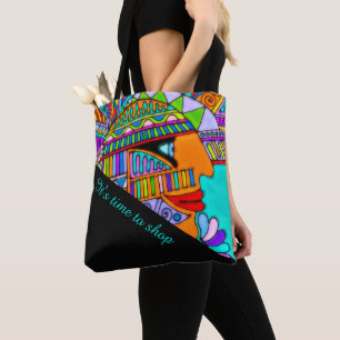 Bolso De Tela Mano dibujada por EDDArt - Faraón 1