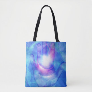 Bolso De Tela Mano luminosa