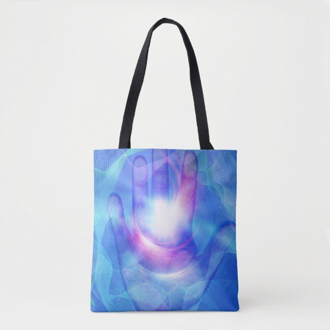 Bolso De Tela Mano luminosa (Anverso)