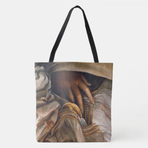 Bolso De Tela Mano y tela