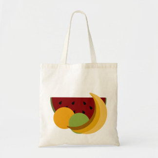 Bolso De Tela Manojo de la fruta
