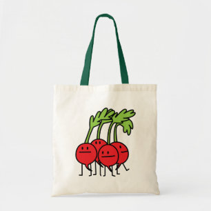 Bolso De Tela ¡Manojo feliz del rábano - rábanos que son
