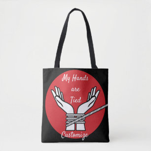 Bolso De Tela Manos atadas Thunder_Cove 