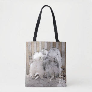 Bolso De Tela Manos en la pintura de la puerta - Arte original d