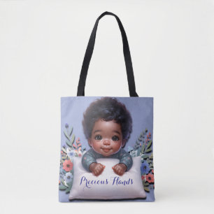 Bolso De Tela Manos preciadas del bebé