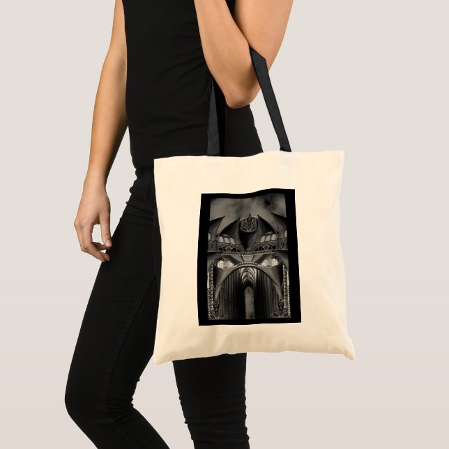 Bolso De Tela Mansión gótica (Anverso (producto))