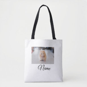 Bolso De Tela Manta personalizada con foto de animal colorido si