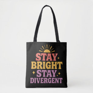 Bolso De Tela Mantén el Brillo, Mantén la Diversidad