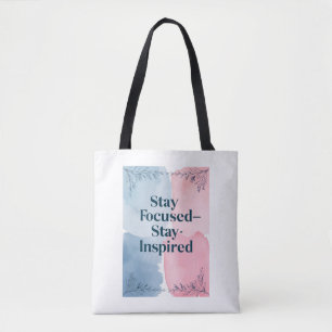 Bolso De Tela Mantén el Enfoque - Mantén la Inspiración