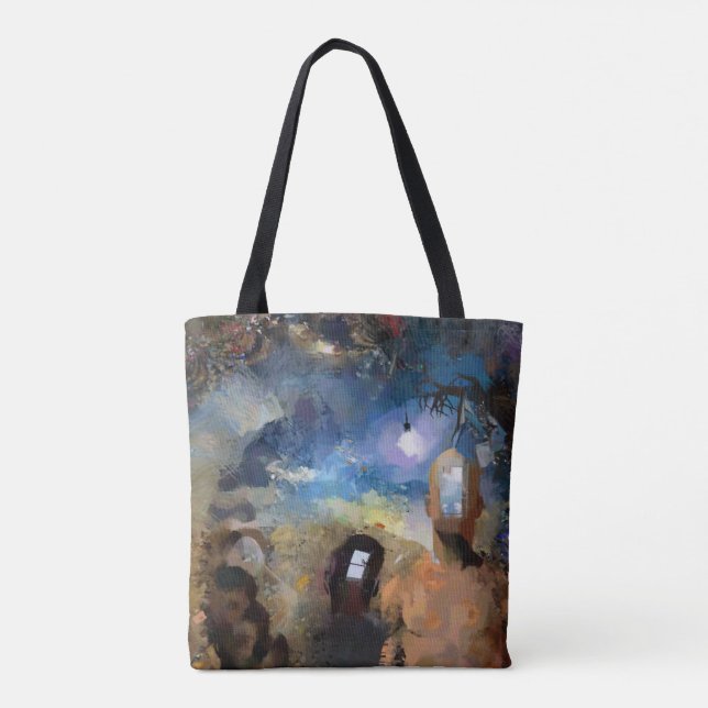 Bolso De Tela Mantén la mente abierta (Reverso)
