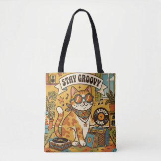 Bolso De Tela MANTÉN LA ONDA | Amante de los Animales | Bohemia
