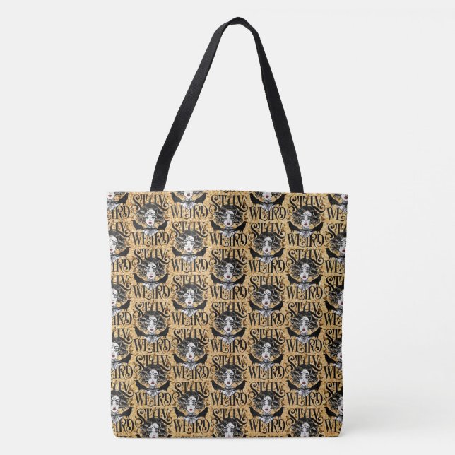 Bolso De Tela Mantén lo extraño (Anverso)
