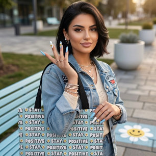 Bolso De Tela Mantén Positivo