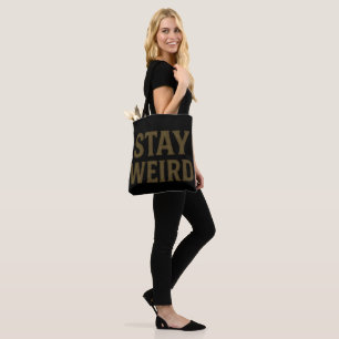 Bolso De Tela Mantén Raro Ropa Callejera Retro
