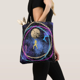 Bolso De Tela Mantén tu esencia salvaje - Baila Luna Galaxia