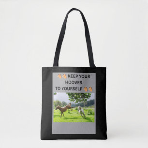 BOLSO DE TELA 🐴🐴 MANTÉN TUS CASCOS PARA TI 🐴🐴