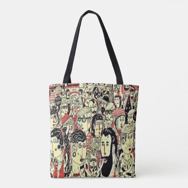 Bolso De Tela Mantener a Portland Weird (Reverso)