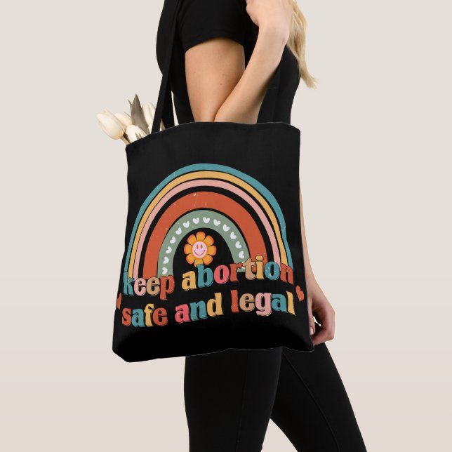 Bolso De Tela Mantener El Aborto Seguro Y Legal (Detalle)