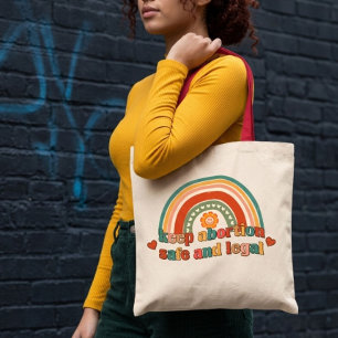 Bolso De Tela Mantener el aborto seguro y legal