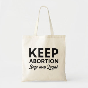 Bolso De Tela Mantener El Aborto Seguro Y Legal