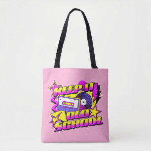 Bolso De Tela Mantener la vieja escuela