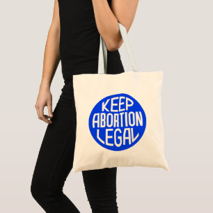 Bolso De Tela Mantener legal el aborto