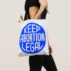 Bolso De Tela Mantener legal el aborto