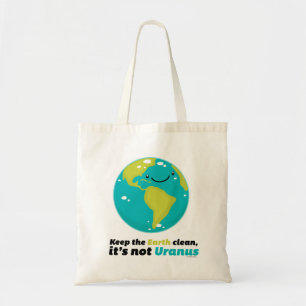 Bolso De Tela Mantener limpia la Tierra