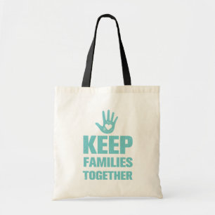 Bolso De Tela Mantener unidas a las familias
