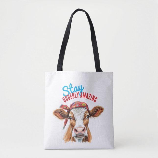 Bolso De Tela Mantenerse Desmoronado (Anverso)