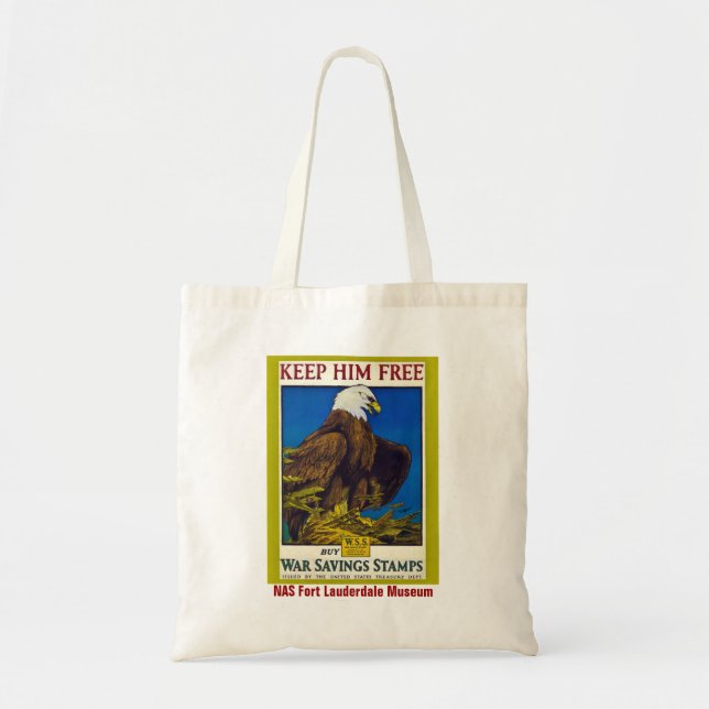 Bolso De Tela Manténgalo libre (Frente)