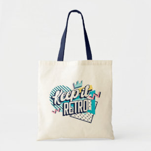 Bolso De Tela Manténgalo Retro – Estilo Retro Vintage de los 80