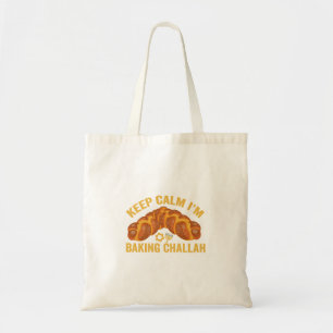 Bolso De Tela Mantengan la calma, estoy haciendo un Hanukkah Fun