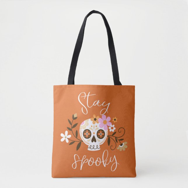 Bolso De Tela Manténganse Tonto (Anverso)
