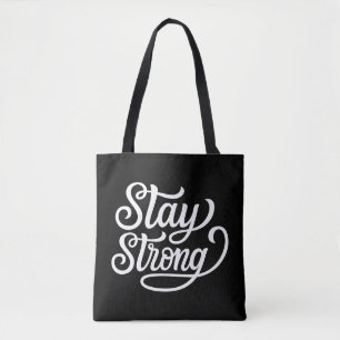 Bolso De Tela Manténgase fuerte