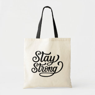Bolso De Tela Manténgase fuerte