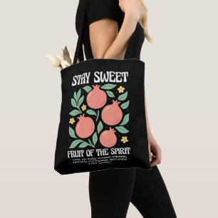 Bolso De Tela Mantente Dulce Fruta Del Espíritu Fruto Pomegranat